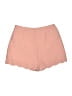 Very J 100% Polyester Chevron-herringbone Orange Shorts Size M - photo 2
