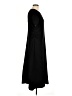 Nordstrom Solid Black Casual Dress Size L - photo 4