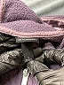 all in motion 100% Polyester Gray Purple Zip Up Hoodie Size S - photo 6