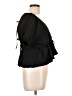 Unbranded Black Short Sleeve Blouse Size L (estimated) - photo 4