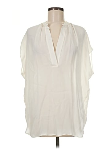 Vince. Sleeveless Silk Top (view 1)