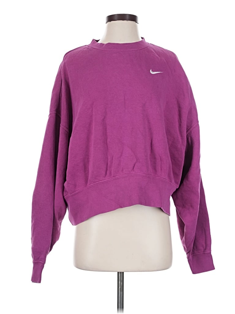 Pre-owned Nike Sweatshirt In Purple