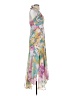 Taylor 100% Polyester Floral Purple Cocktail Dress Size 2 - photo 4