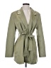 Shein 100% Polyester Green Trenchcoat Size S - photo 1