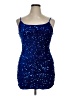 Unbranded Stars Blue Cocktail Dress Size XL - photo 1