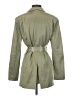 Shein 100% Polyester Green Trenchcoat Size S - photo 2