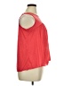 Faded Glory Red Sleeveless Blouse Size 12 - 14 - photo 4
