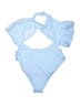 Icon Swim Solid Blue One Piece Swimsuit Size XXL - photo 2