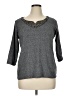 Rafaella Gray Pullover Sweater Size 1X - photo 1