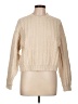 Paper Label Solid Ivory Pullover Sweater Size L - photo 1