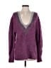 Rag & Bone Tweed Purple Pullover Sweater Size M - photo 1