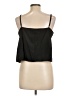NANETTE Nanette Lepore 100% Polyester Black Sleeveless Top Size L - photo 2