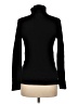 J.Crew 100% Cotton Black Long Sleeve Turtleneck Size M - photo 2
