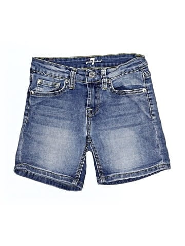 7 For All Mankind Denim Shorts (view 1)
