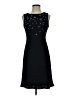 Ann Taylor LOFT 100% Polyester Stars Black Cocktail Dress Size 4 (petite) - photo 1