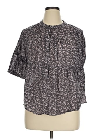 Gap Outlet Short Sleeve Blouse (view 1)
