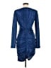 Talbot Runhof Blue Cocktail Dress Size EU 38 / US 8 - photo 2