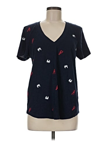 Ann Taylor LOFT Short Sleeve T-Shirt (view 1)