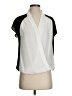 Ro & De 100% Polyester Ivory Short Sleeve Blouse Size S - photo 1