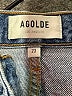 AGOLDE 100% Cotton Hearts Blue Jeans Size 23 waist - photo 7
