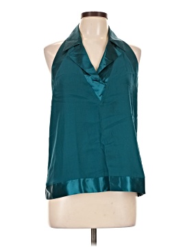 What Comes Around Goes Around Sleeveless Silk Top