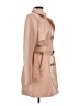 Sam Edelman 100% Polyester Pink Trenchcoat Size L - photo 4