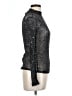MANGOPOP Collection Metallic Silver Long Sleeve Top Size L - photo 4