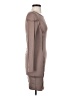 Bebe Solid Brown Casual Dress Size XS - photo 4