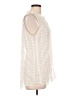 Olive and Oak 100% Polyester Ivory Sleeveless Blouse Size L - photo 4