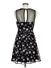 Forever 21 100% Polyester Floral Black Cocktail Dress Size M - photo 2