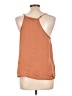 Nine West 100% Polyester Orange Sleeveless Blouse Size L - photo 2