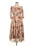 Baltic Born 100% Polyester Floral Tan Casual Dress Size XL - photo 1