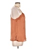 Nine West 100% Polyester Orange Sleeveless Blouse Size L - photo 4