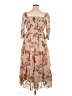 Baltic Born 100% Polyester Floral Tan Casual Dress Size XL - photo 2