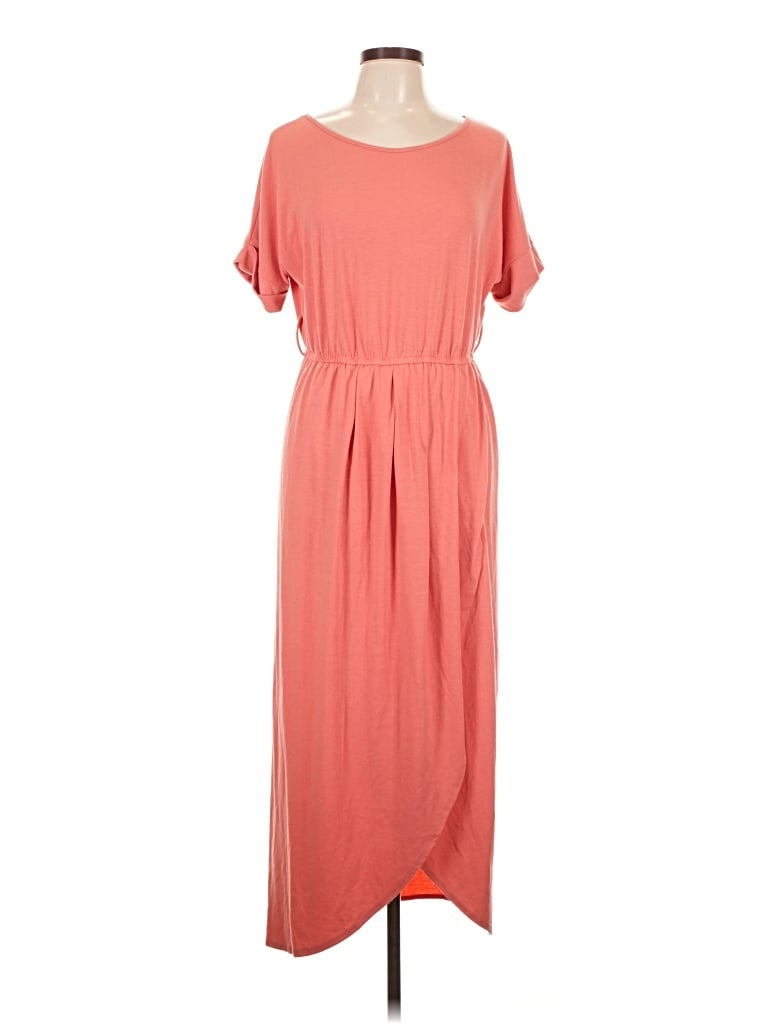 Pre-owned Zenana Casual Dress In Orange