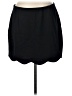 Topshop Solid Black Casual Skirt Size 12 - photo 1