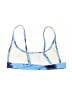 Shein Tie-dye Blue Swimsuit Top Size S - photo 2