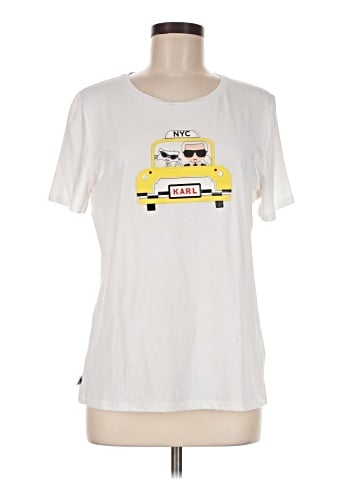 Karl Lagerfeld Paris Short Sleeve T-Shirt (view 1)
