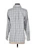 Old Navy Plaid Gray Long Sleeve Button-Down Shirt Size M - photo 2