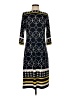 Forever Print Blue Casual Dress Size S - photo 1