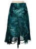 Chico's 100% Polyester Print Teal Formal Skirt Size Sm (0) - photo 1