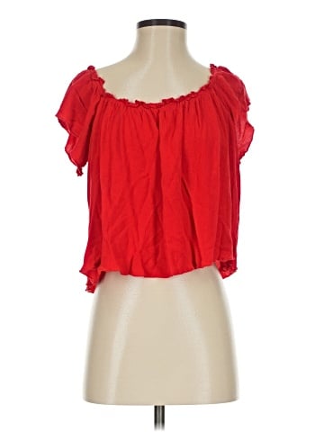 Copper Key Short Sleeve Blouse (view 1)