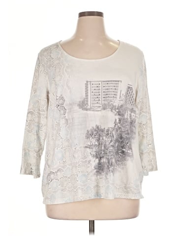 Hearts of Palm Woman 3/4 Sleeve T-Shirt (view 1)