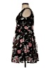 Aqua Floral Black Cocktail Dress Size S - photo 5