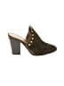 MICHAEL Michael Kors 100% Leather Green Mule/Clog Size 7 - photo 1