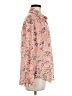 Frost 100% Polyester Floral Pink Long Sleeve Blouse Size M - photo 4