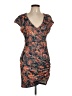 Unbranded Paisley Orange Cocktail Dress Size L - photo 1