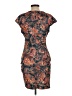 Unbranded Paisley Orange Cocktail Dress Size L - photo 2