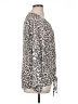 Assorted Brands Animal Print Ivory 3/4 Sleeve Blouse Size XL - photo 4