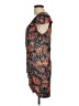 Unbranded Paisley Orange Cocktail Dress Size L - photo 5